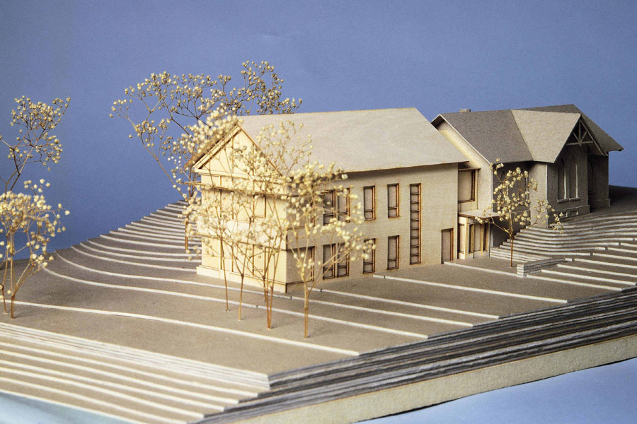 Minot-Sleeper Library architecture model